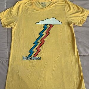 Yellow 2017 Lollapalooza Graphic T-Shirt